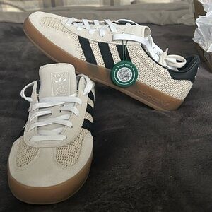 Adidas Gazelle Indoor Aluminum Core Black Shoes